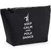 Hippowarehouse keep calm and pole dance printed make up cosmetic