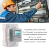 Smart Energy Meter LCD Display Power Consumption Monitor Single Phase