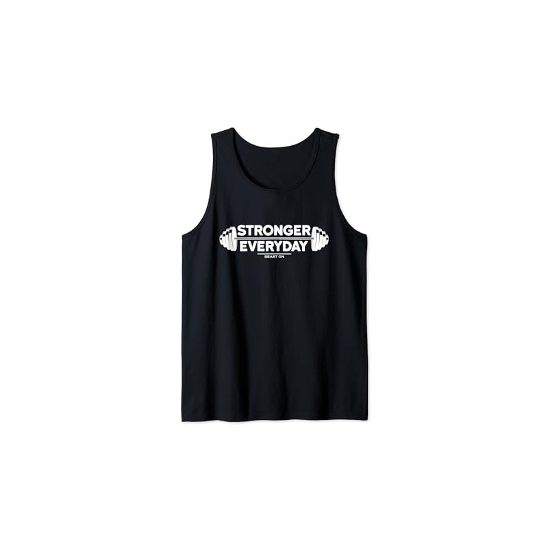 Stronger everyday Trainings Motivation Gym Workout Fitness Tank Top