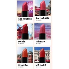 Kit Labial Mate Bissú Tonos Rojos 6 Pzas