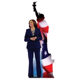 SC2500 Miss Liberty Kamala Harris Cardboard Cutout Standee Standup