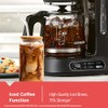 BLACK+DECKER Split Brew 12-Cup Digital Coffee Maker, CM0122, Iced or