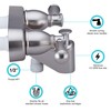 Dura Faucet DF-SA110L-SN RV Tub & Shower Faucet Valve Diverter