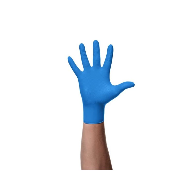 Nitrile Gloves Pack of 100 Protective Gloves Durable Work Gloves