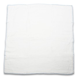 LeakMaster Adult Cloth Diapers Muslin Weave 100% Cotton Flat Cloth Diapers - Use with Pins or Diaper Fasteners - Easy to Launder, Absorbent Adult Cloth Diaper Solution - Size 2-6 Layers -44x44 in.