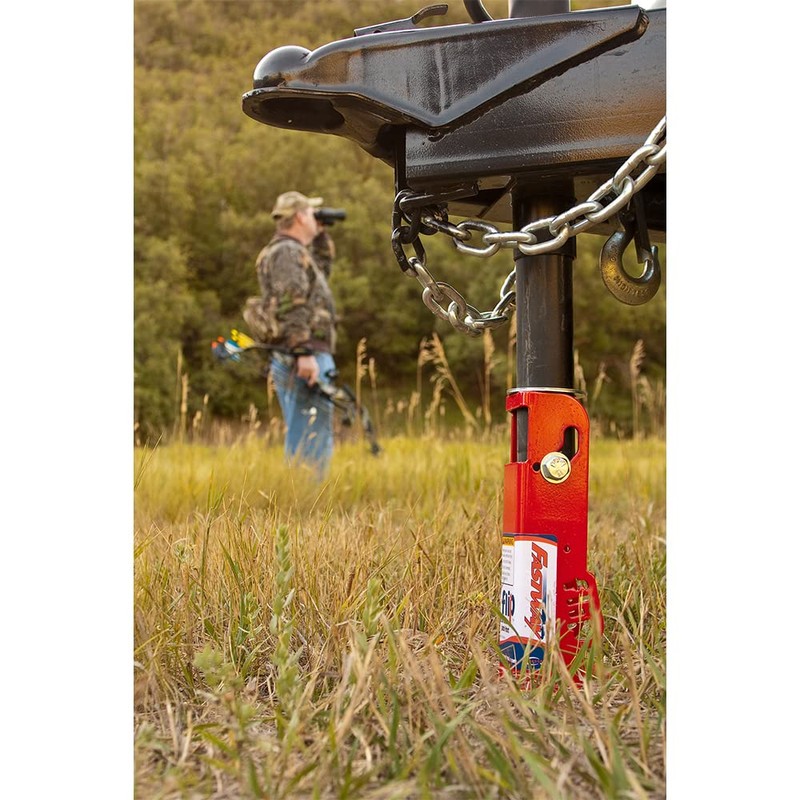 Southwest Wheel 5,000 lbs Side Wind A-Frame Trailer Jack w/