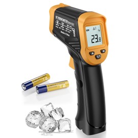 Eventek Infrared Thermometer, -50°C to 600°C Lightweight Temperature Meter, Non-Contact Digital Laser Thermometer, Illuminated Screen, Not Human - for Kitchen/Grill/Cooling/Industry