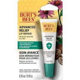 Burt’s Bees® Advanced Lip Relief with Shea Butter and Echinacea, 100% Natural Origin, 9.92 g