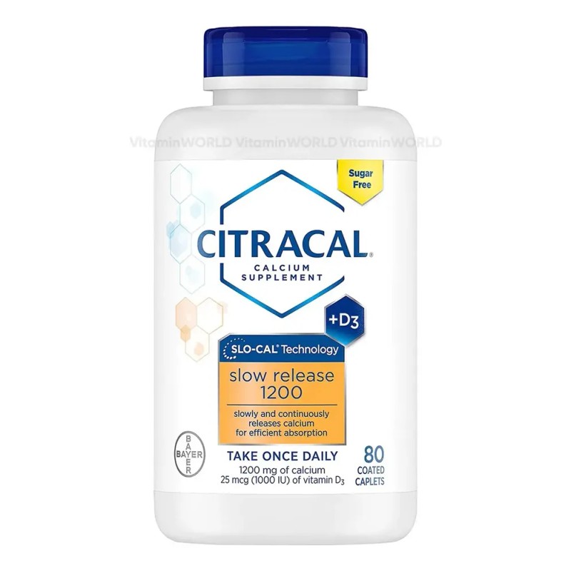 Suplemento Nutricional Bayer Citracal D3 Calcio y Magnesio, Sin Sabor
