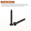 DTGN #12x2" Black Screws - 25Pack - 304 Stainless Steel