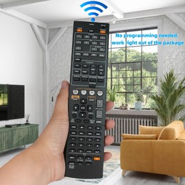 Replacement Remote Control Compatible for Yamaha RX-V367 RX-V371 RX-A720 RX-V673 RX-A820 HTR-9063 AV A/V Receiver