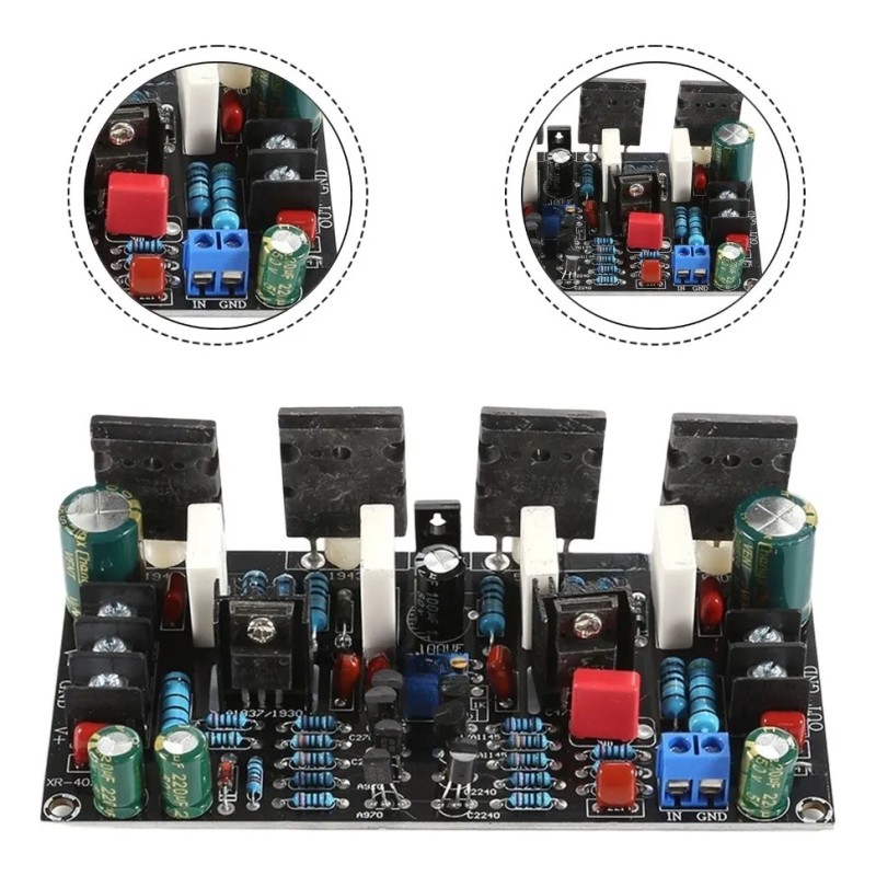 Placa De Audio De 200 W Para Estéreo Doméstico Con