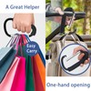 2 Pack Stroller Hooks, 6.3" Large Stroller Clip, Extra Large