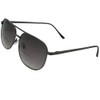 Square Shape Bifocal Sunglasses B14 (Pewter Frame Gray Lenses, 2.50)