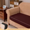 DyFun Couch Cushion Cover PU Leather Sofa Cushion Slipcover Stretch