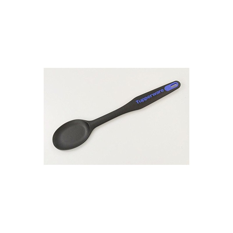 TUPPERWARE Cooking Spoon Mixing Spoon Ready to Use Black Blue