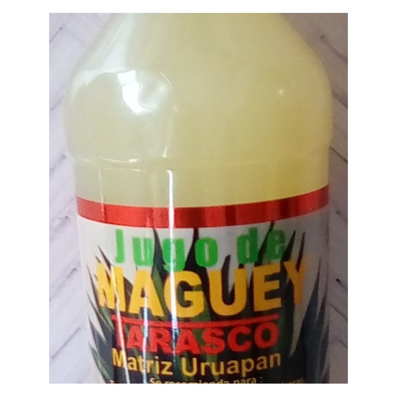 yuvi Jugo De Maguey Organico 1L 100% Natural Tarasco