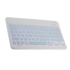 10 inch Wireless BT Keyboard Ultra-thin Rechargeable BT Keyboard Three-system