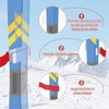 TIXIPEM Ski Fastener Straps [4Pcs] - Winter Sports Accessories Carrier