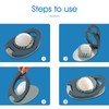 ITME Egg Slicer with Stainless Steel Wire Egg Slicer, Multifunctional