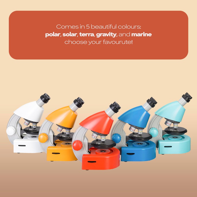 Discovery Micro Terra Educational Microscope for Kids and Beginners with