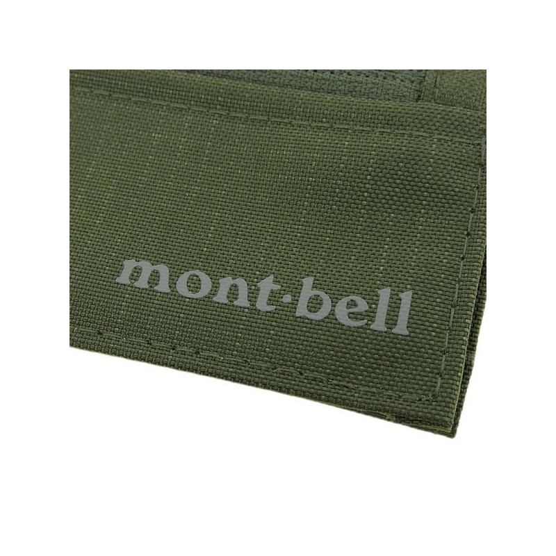 Montbell 1133248 Men's Women's Trifold Mini Wallet Compact Nylon Trail