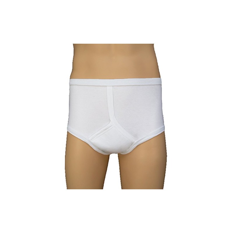 Washable Incontinence Brief for Men - Y-Front - Built-in Absorbent