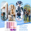 Kit de Viaje 18 Piezas Botellas de Silicona,Envases para Viaje