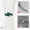Pretty Jolly 2 Pack Natural Cotton Rope Curtain Tiebacks Farmhouse