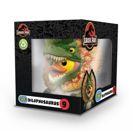 TUBBZ: Jurassic World - Dilophosaurus Rubber Duck Collectable Toy 9 cm