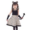 Party City Leonie Dress Kids Cosplay, 55.1 inches (140 cm)