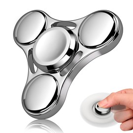 Fidget Spinners Toy, 2-5 Min Spins Time Stainless Steel R188 Bearing Metal Fidget Spinner, EDC ADHD Stress Anxiety Relieves, Fidget Spinner Toys for Kids and Adults