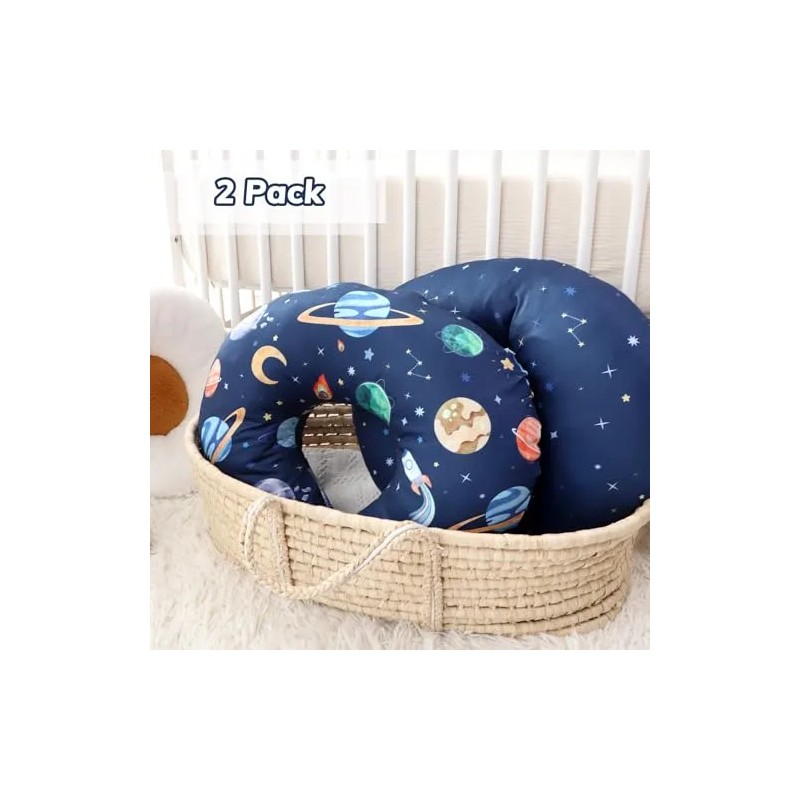 Paq 2 Fundas De Almohada De Lactancia Suaves Y Adorables