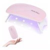 Aokitec Mini Lámpara De Uñas Uv Led, Portátil, Con Forma