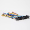 VLYNX QTY1 RELAY + 1SOCKET 12V DC 30/40A 5PIN WATERPROOF