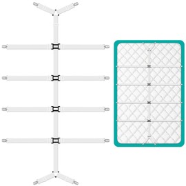Quelcc Bed Sheet Clips, Fitted Sheet Clips, Sheet Suspenders, Bed Scrunchie for Bedding, Bed Sheet Straps, Mattress Clips for Fitted Sheets for Bedding, Mattress Covers, Bed Sheets, Sofa Cushion