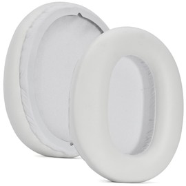 WH-CH720N Ear Pads Replacement - defean Ear Cushions Compatible with Compatible with Sony WH-CH720N Noise Canceling Wireless Headphones,Ear Pads with Softer Leather, Noise Isolation Foam (White)
