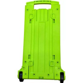 Pelican Lime Green Pelican 1510 or 1560 Complete Trolley Kit - With wheels + screws.