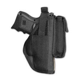 New Barsony Gun OWB Belt Holster w/Magazine Pouch for Canik Mete MC9 Right