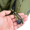 Bush Craft Firecord Zipper Pulls Olive Drab 02-03-550f-0014