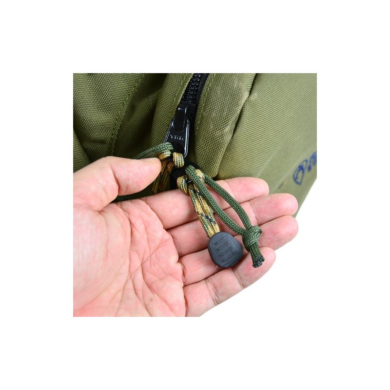 Bush Craft Firecord Zipper Pulls Olive Drab 02-03-550f-0014