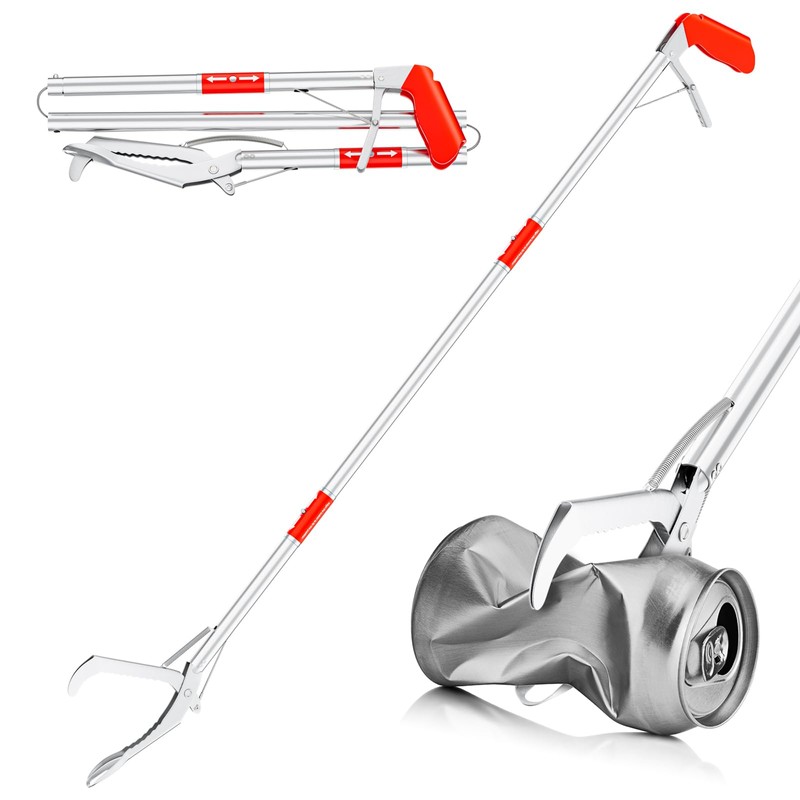 Grabber Reacher Tool, 50" Foldable Extra Long Grabber Tool for