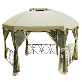 Grandview Hexagon Gazebo Replacement Canopy Top Cover