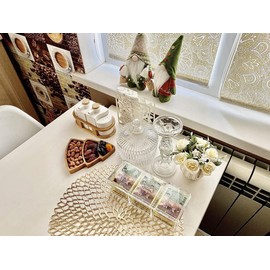 Tea Bag Storage Box, Clear Acrylic Tea Bag Container 3 Compartments Stackable Tea Sachets Holder Easy to Access Teabag Organizer