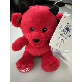 Build-A-Bear Workshop Build A Bear Red Devil Devilishly Cute Plush Wristie BNWT Approx 8cm