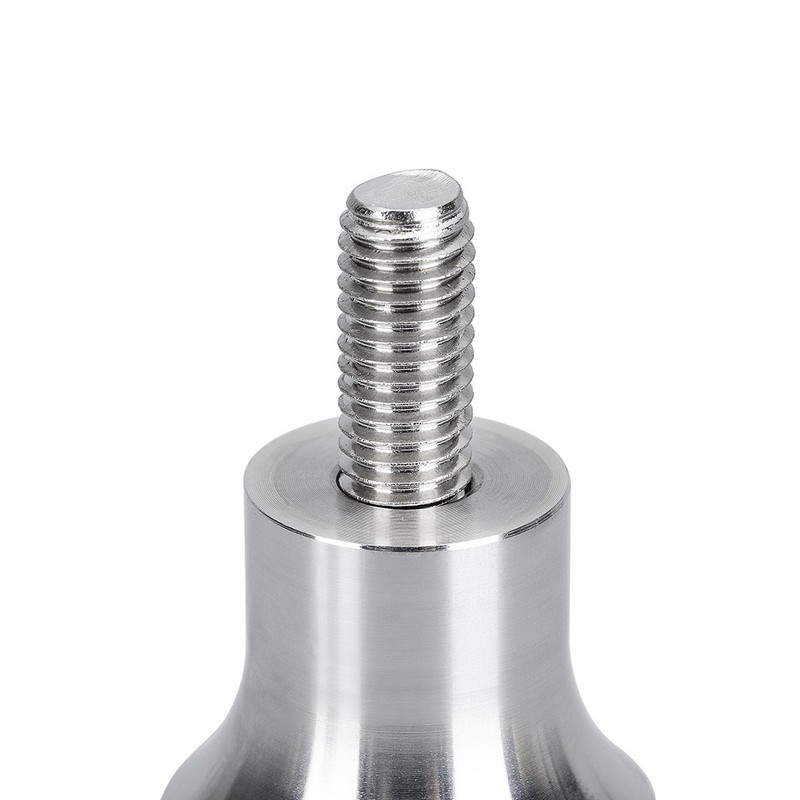 DIYI Solid Stainless Steel Shower Door Knob, 30mm, Silver, Rustproof,