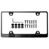 Wrangler License Plate Frame – Stealth Black Powder Coat UV