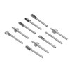 10Pcs Router Bit Set Large Capacity Chip Groove Nonstick Knives