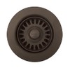 BLANCO, Café Brown 441094 SILGRANIT-Matched Kitchen Drain Basket Strainer, 3.5"