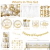 287Pcs Engagement Party Decorations, All-in-one Happy Engagement Decorations with 25